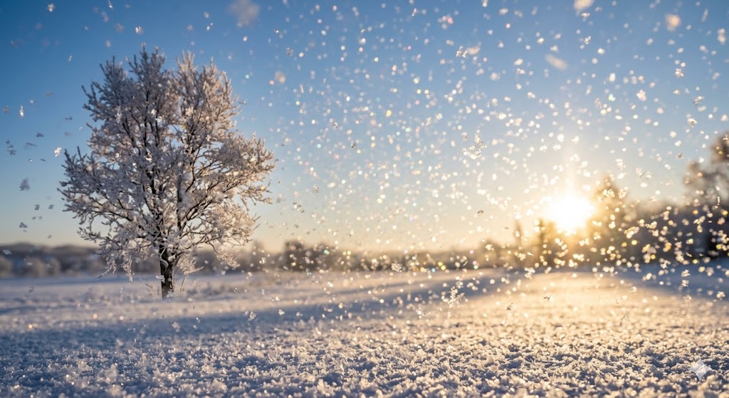 札幌の冬の自然現象ダイヤモンドダスト